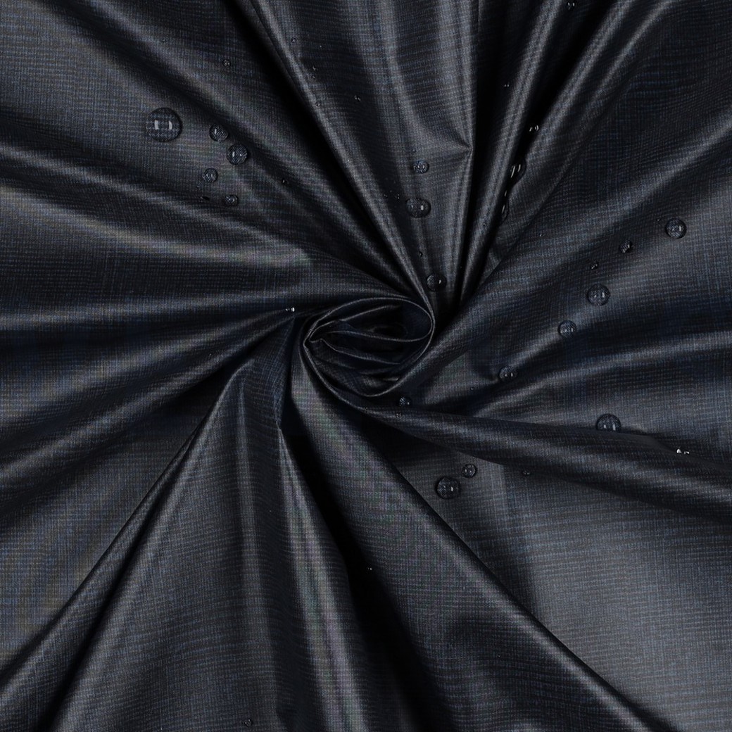 WATER REPELLENT DIGITAL CHECK NAVY #3