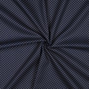POPLIN PETIT DOTS NAVY (thumbnail) #3