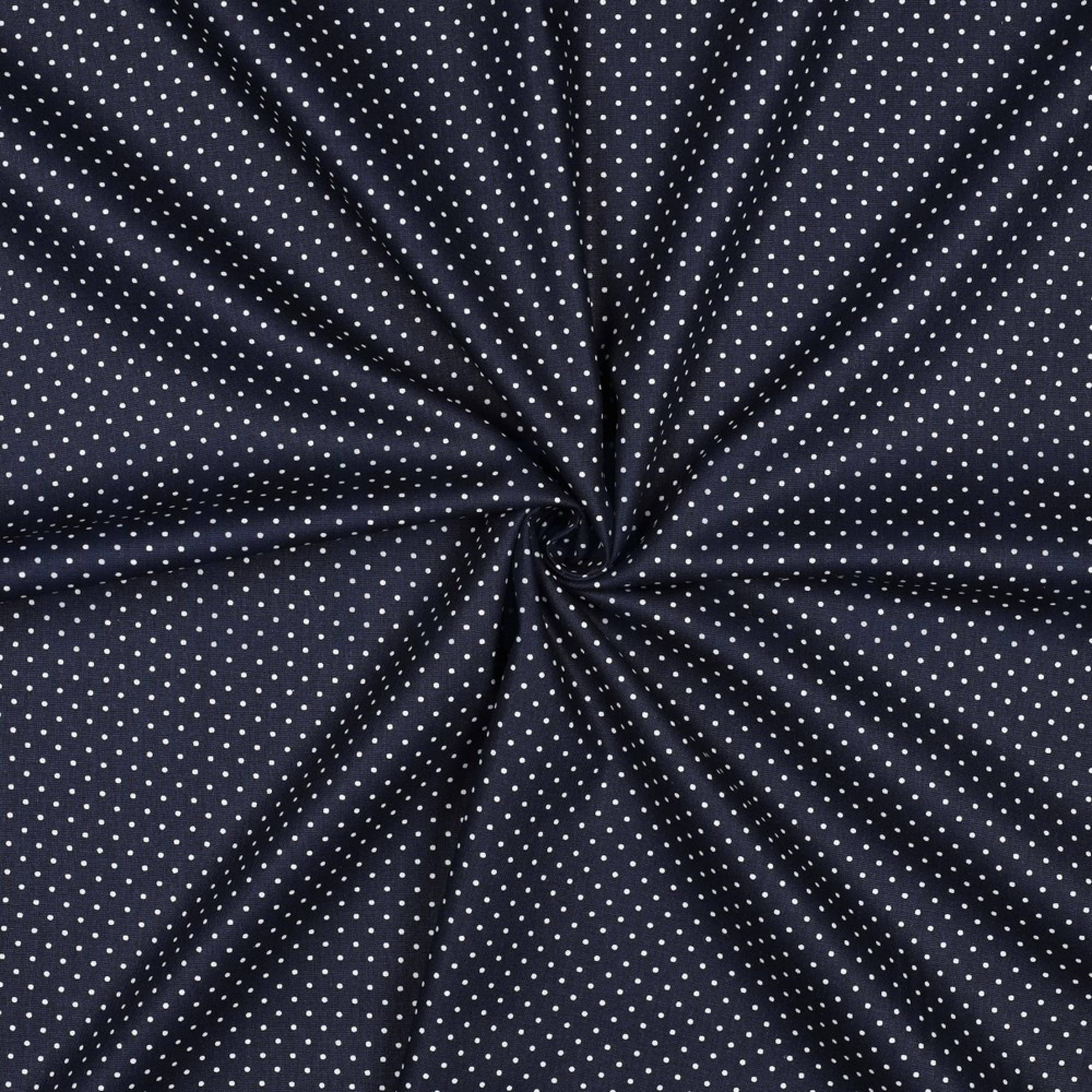 POPLIN PETIT DOTS NAVY (high resolution) #3