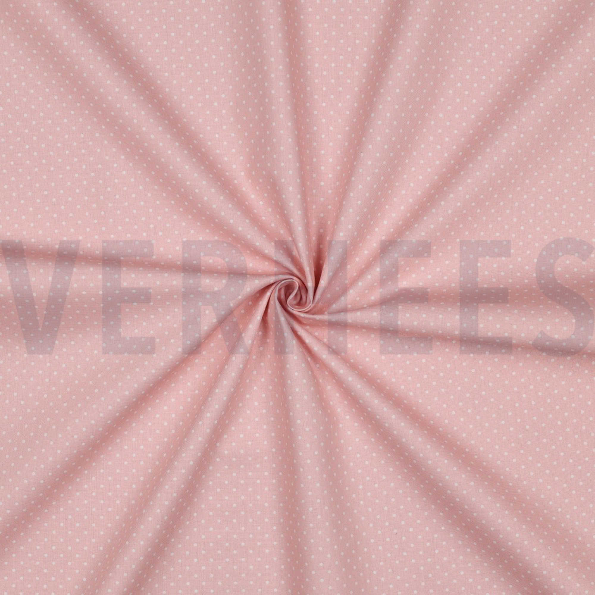 POPLIN PETIT DOTS OLD ROSE (high resolution) #3