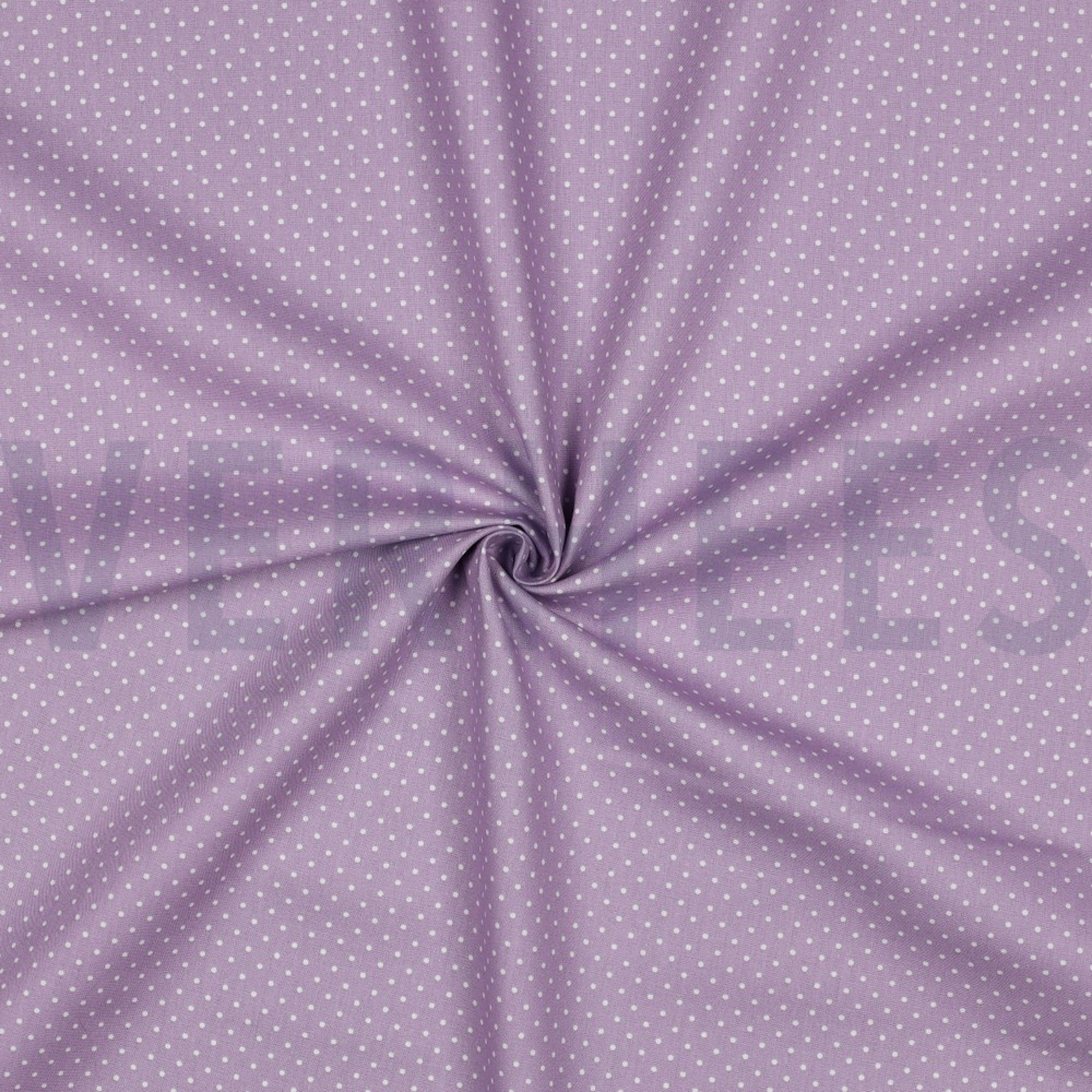 POPLIN PETIT DOTS LILAC (high resolution) #3