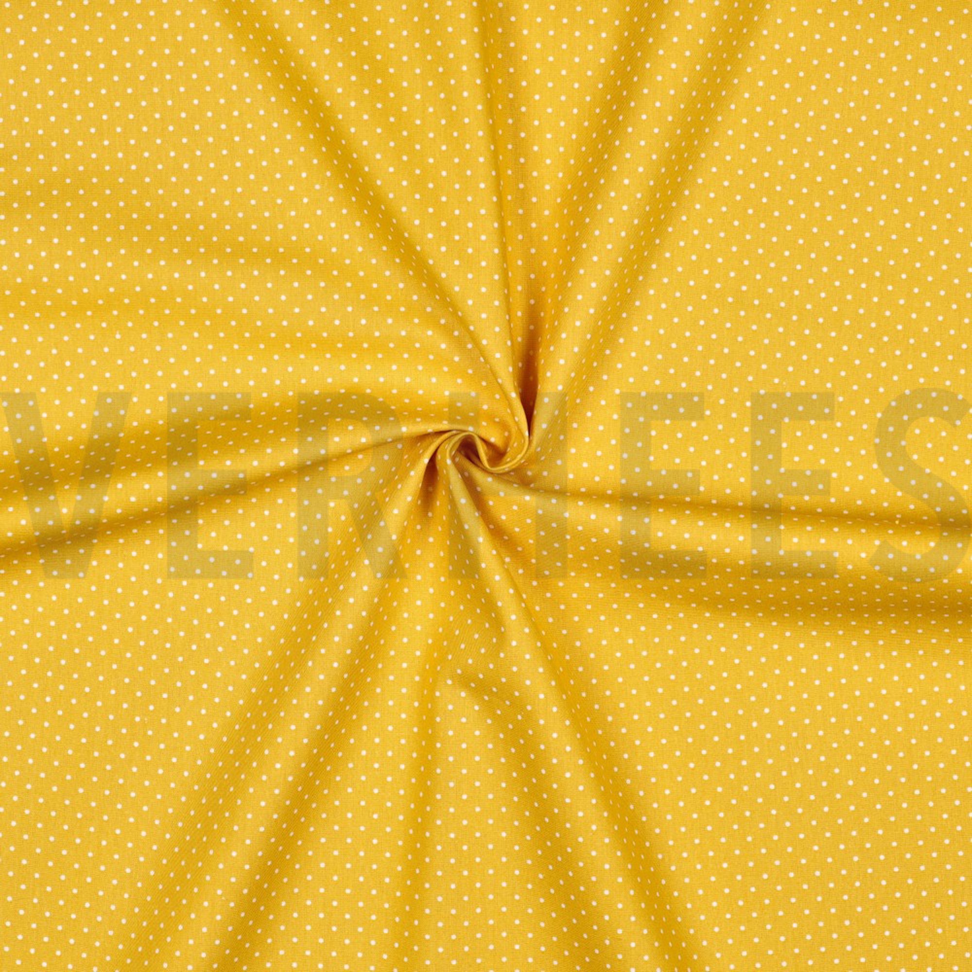POPLIN PETIT DOTS YELLOW (high resolution) #3