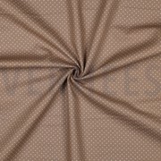 POPLIN PETIT DOTS TAUPE (thumbnail) #3