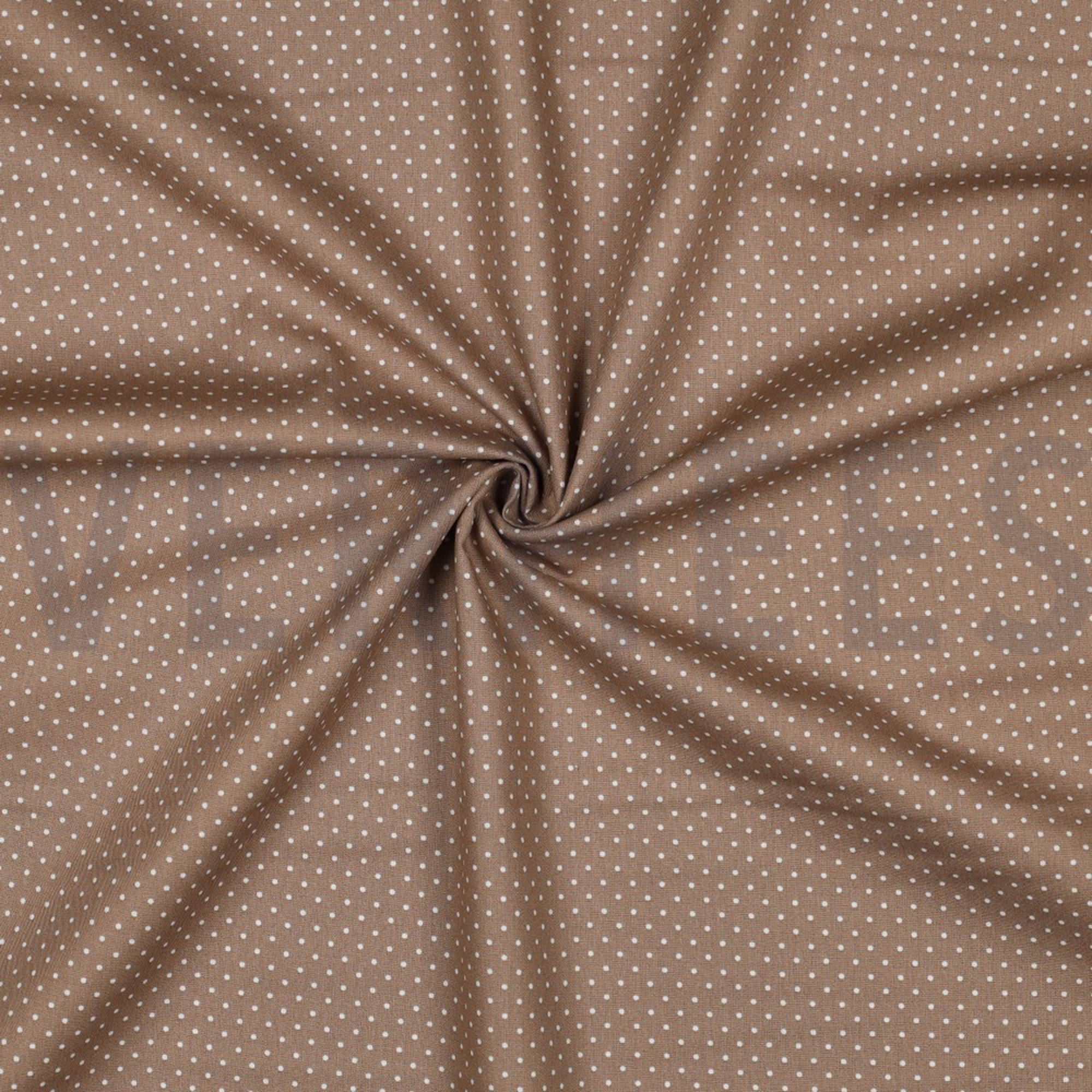 POPLIN PETIT DOTS TAUPE (high resolution) #3