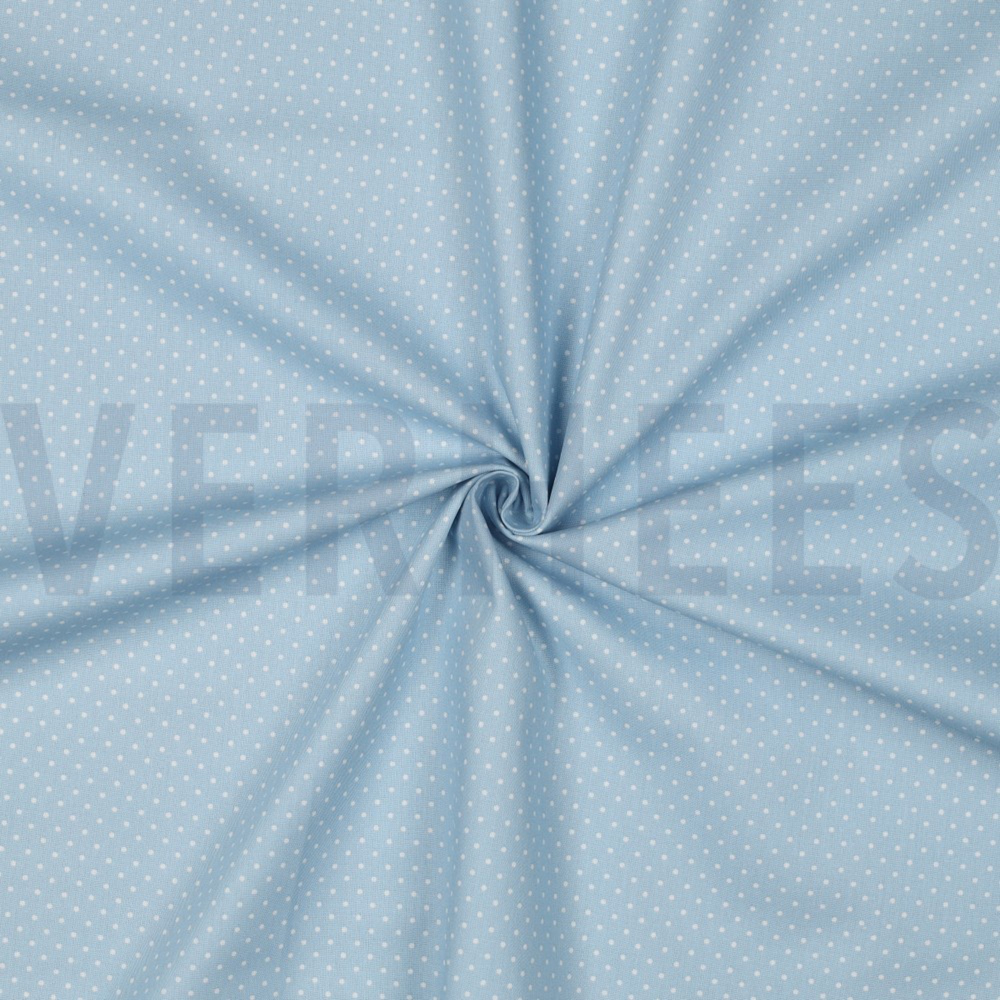 POPLIN PETIT DOTS LIGHT BLUE (high resolution) #3