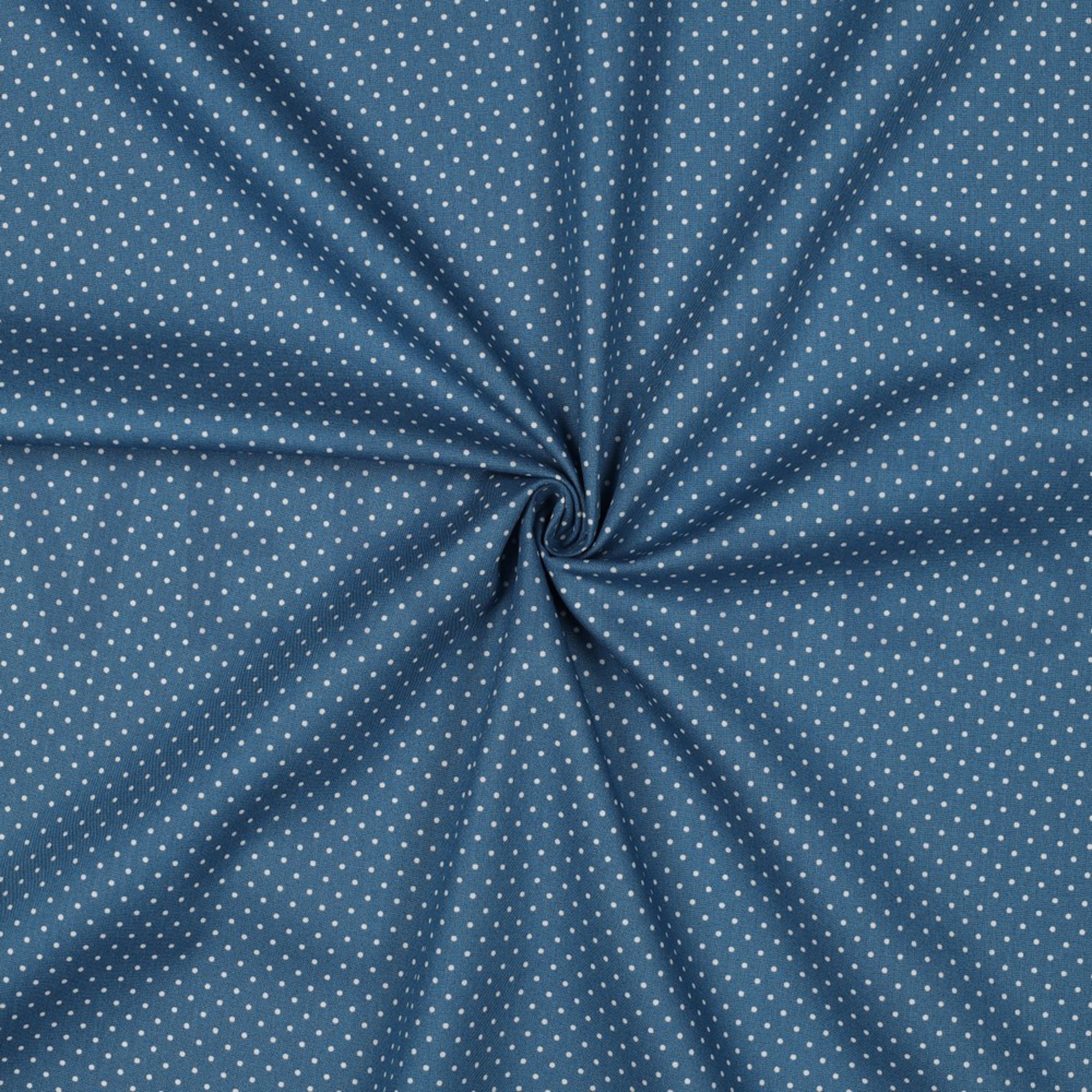 POPLIN PETIT DOTS BLUE (high resolution) #3
