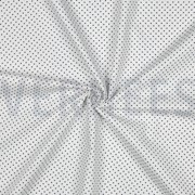 POPLIN PETIT DOTS WHITE/NAVY (thumbnail) #3