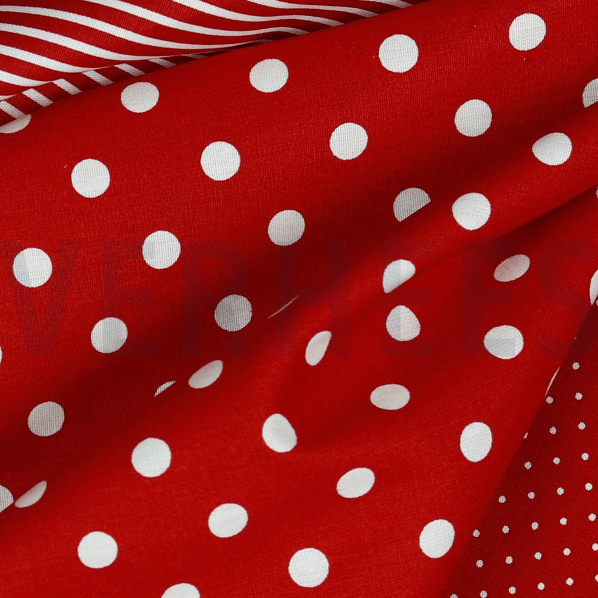 POPLIN DOTS RED (high resolution) #3