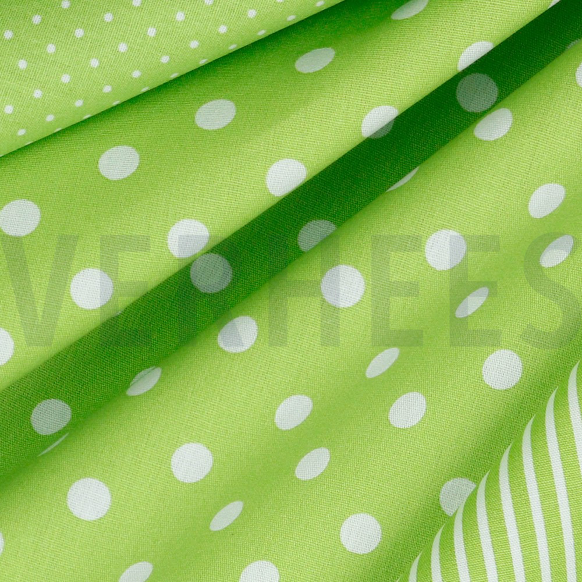 POPLIN DOTS LIME (high resolution) #3