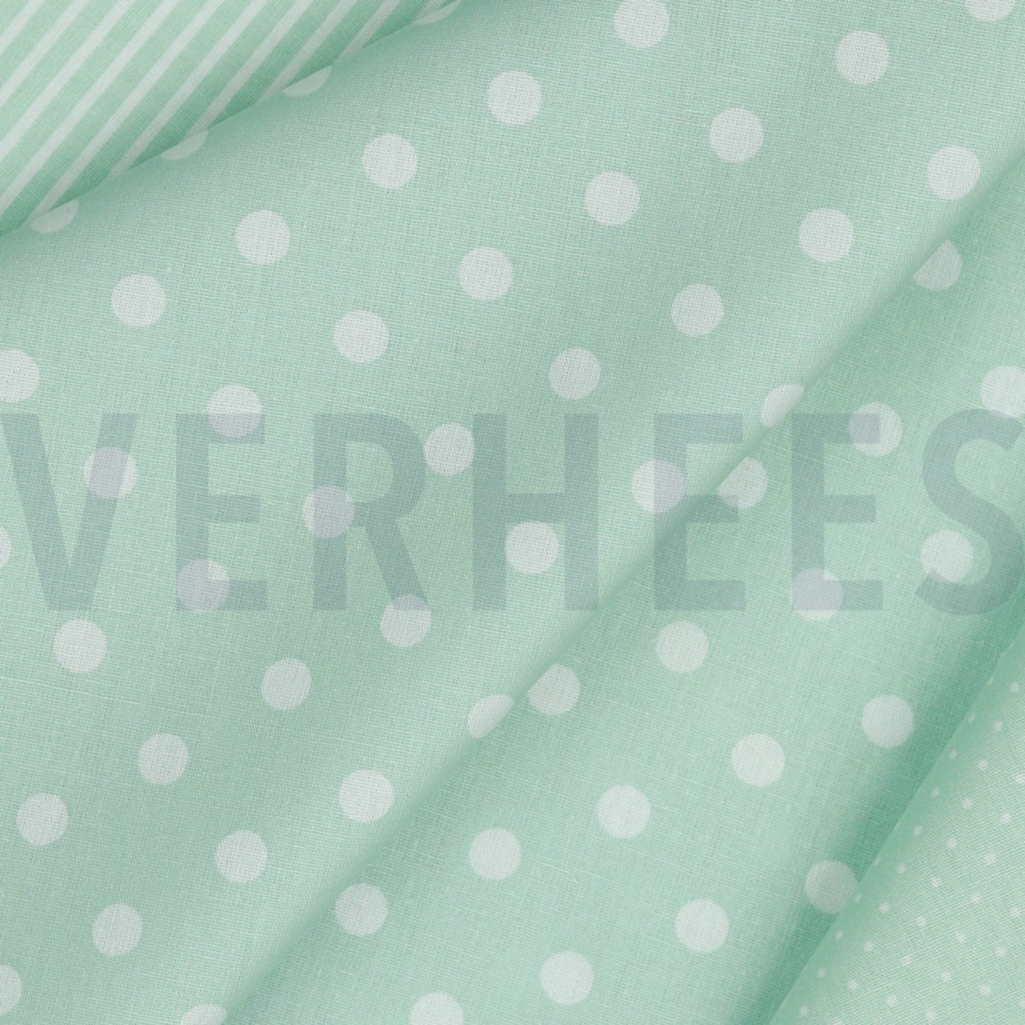 POPLIN DOTS MINT (high resolution) #3