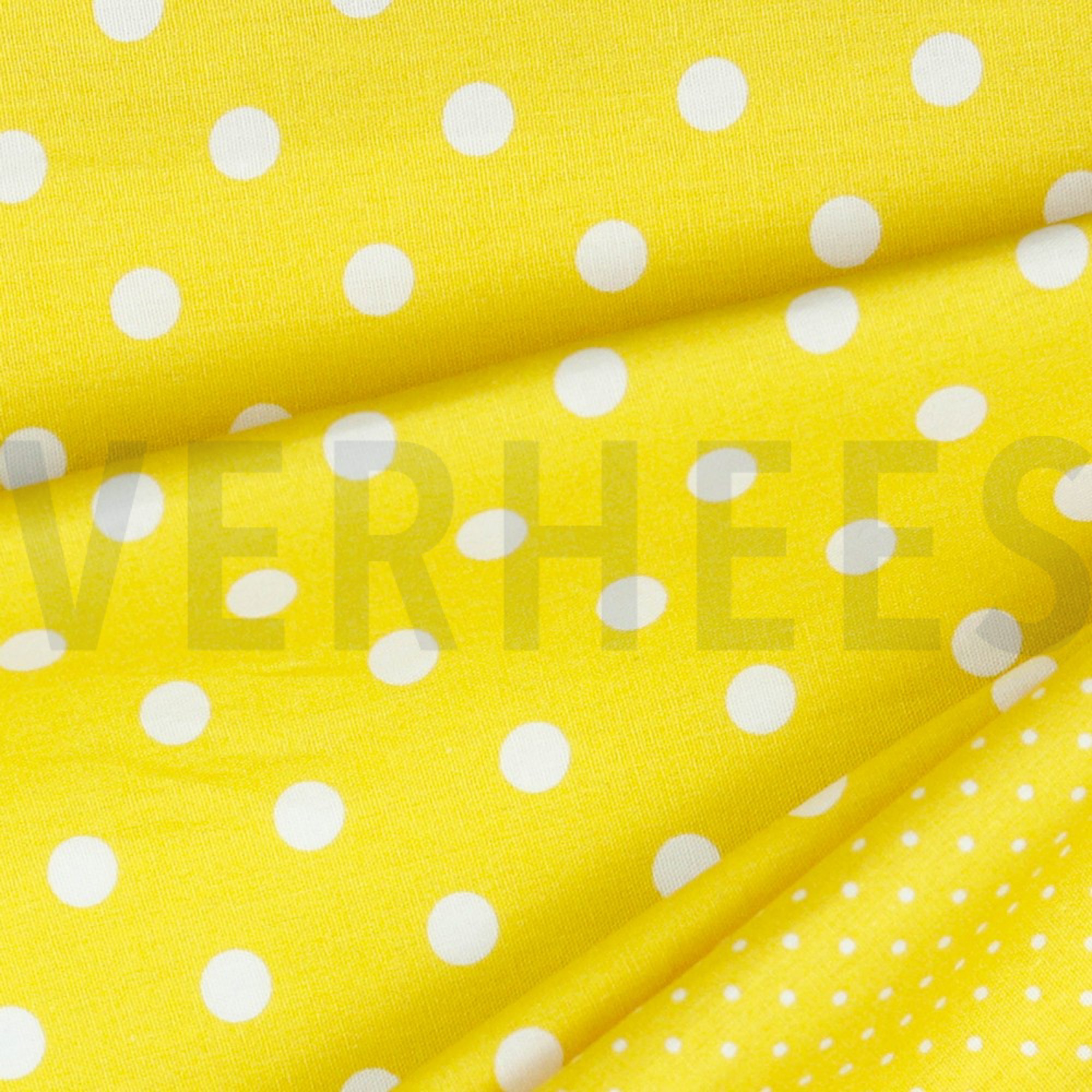 POPLIN DOTS YELLOW (high resolution) #3