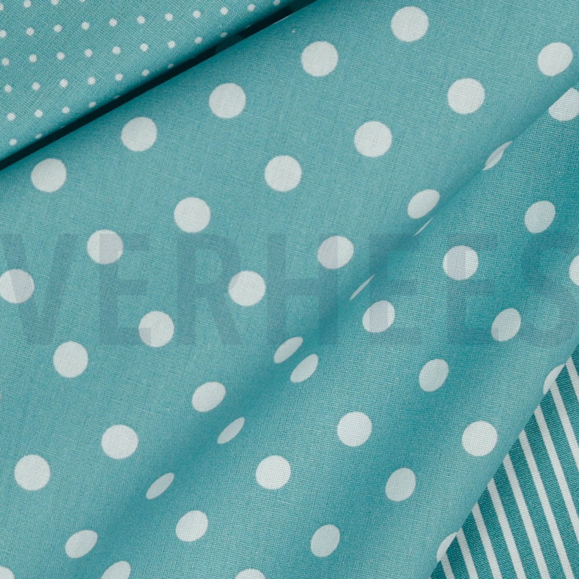 POPLIN DOTS OLD GREEN (high resolution) #3