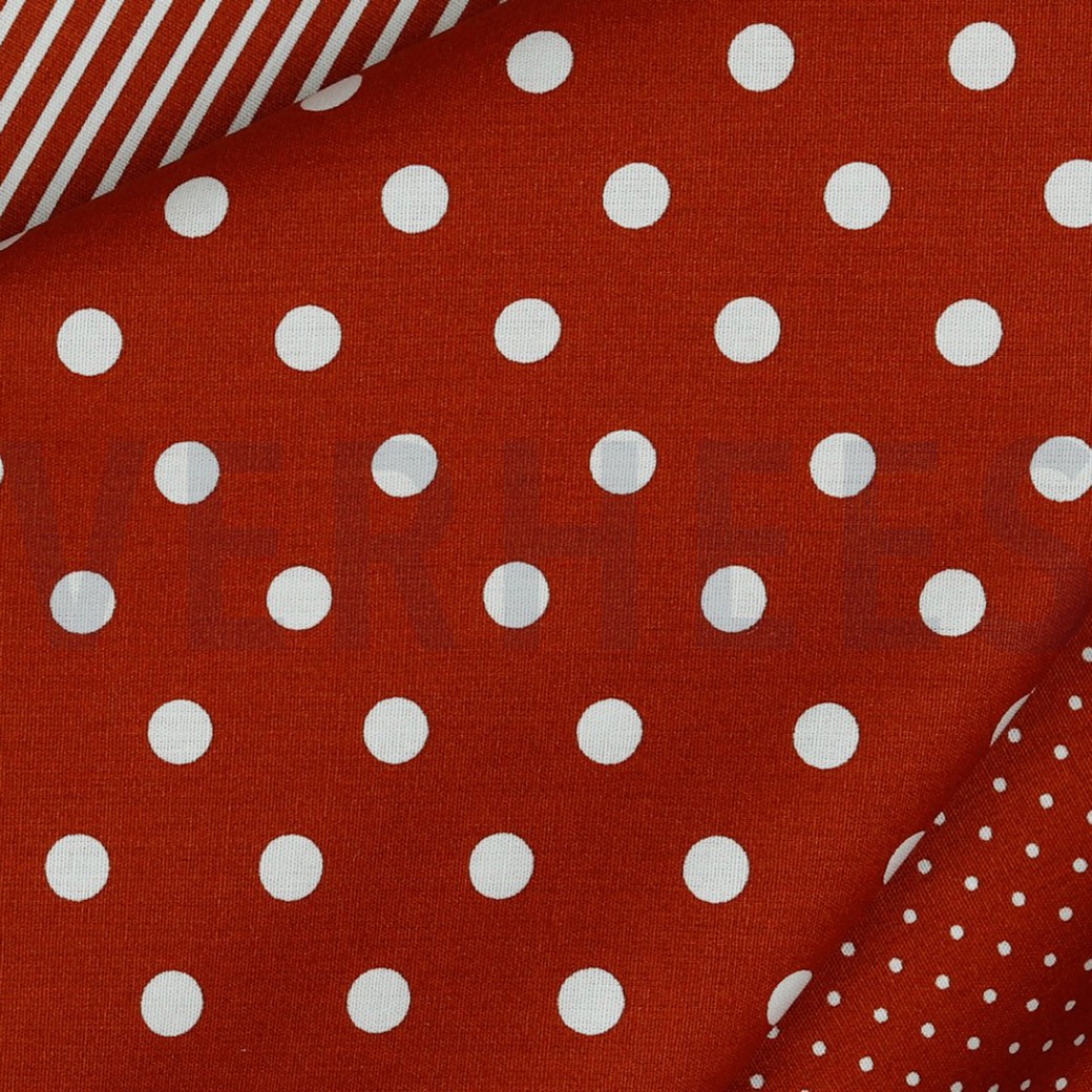 POPLIN DOTS TERRA #3