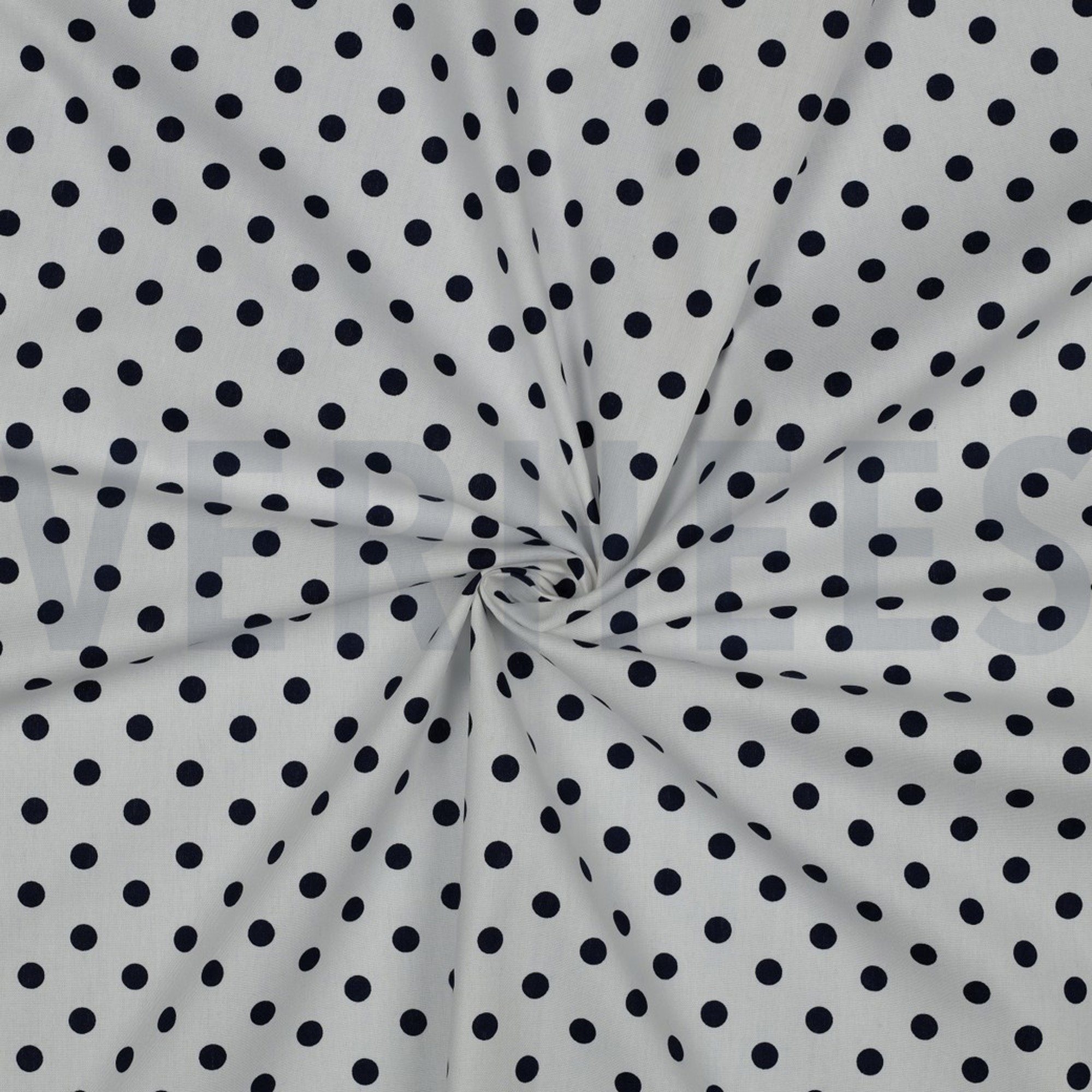 POPLIN DOTS WHITE/NAVY (high resolution) #3