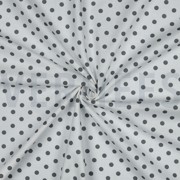 POPLIN DOTS WHITE/GREY (thumbnail) #3