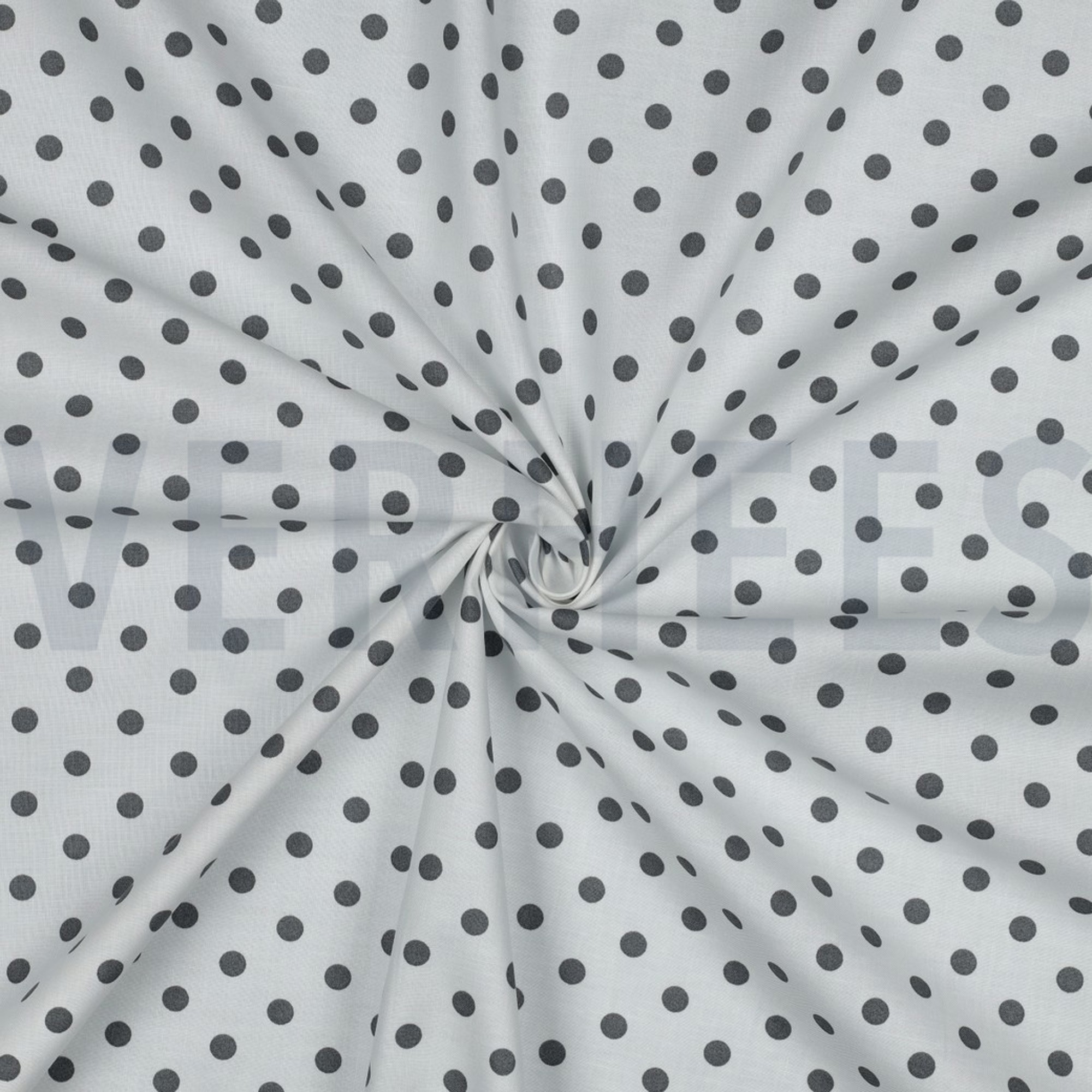 POPLIN DOTS WHITE/GREY (high resolution) #3