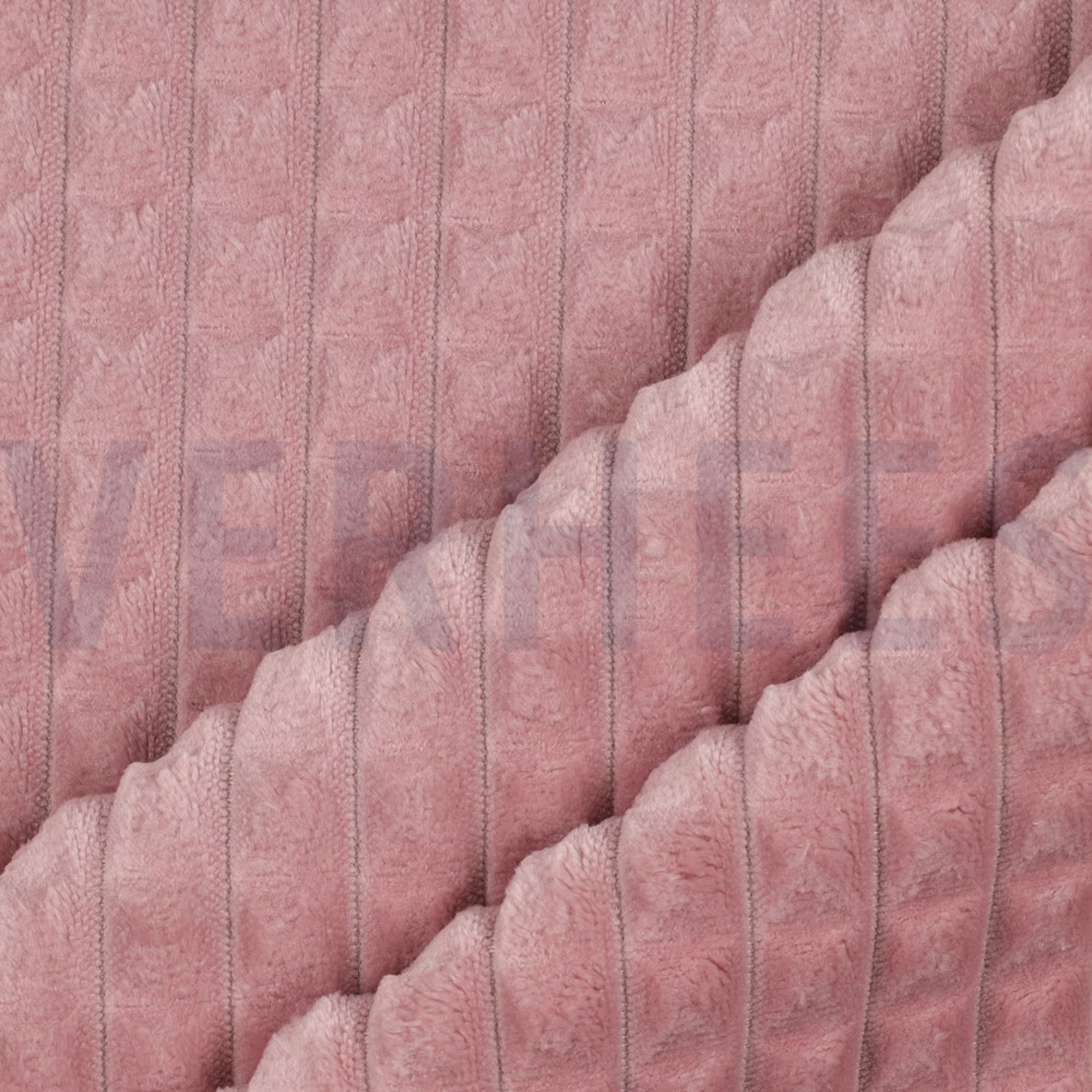 VELOURS DECO SQUARE OLD ROSE (high resolution) #3