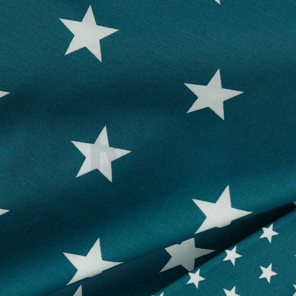 POPLIN STARS PETROL #3