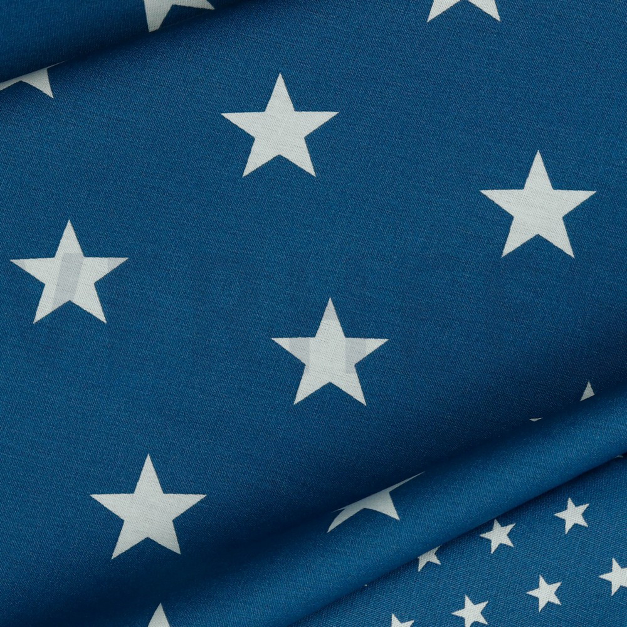 POPLIN STARS BLUE (high resolution) #3