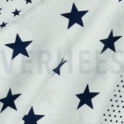 POPLIN STARS WHITE/NAVY (thumbnail) #3