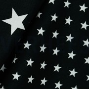 POPLIN PETIT STARS BLACK (thumbnail) #3