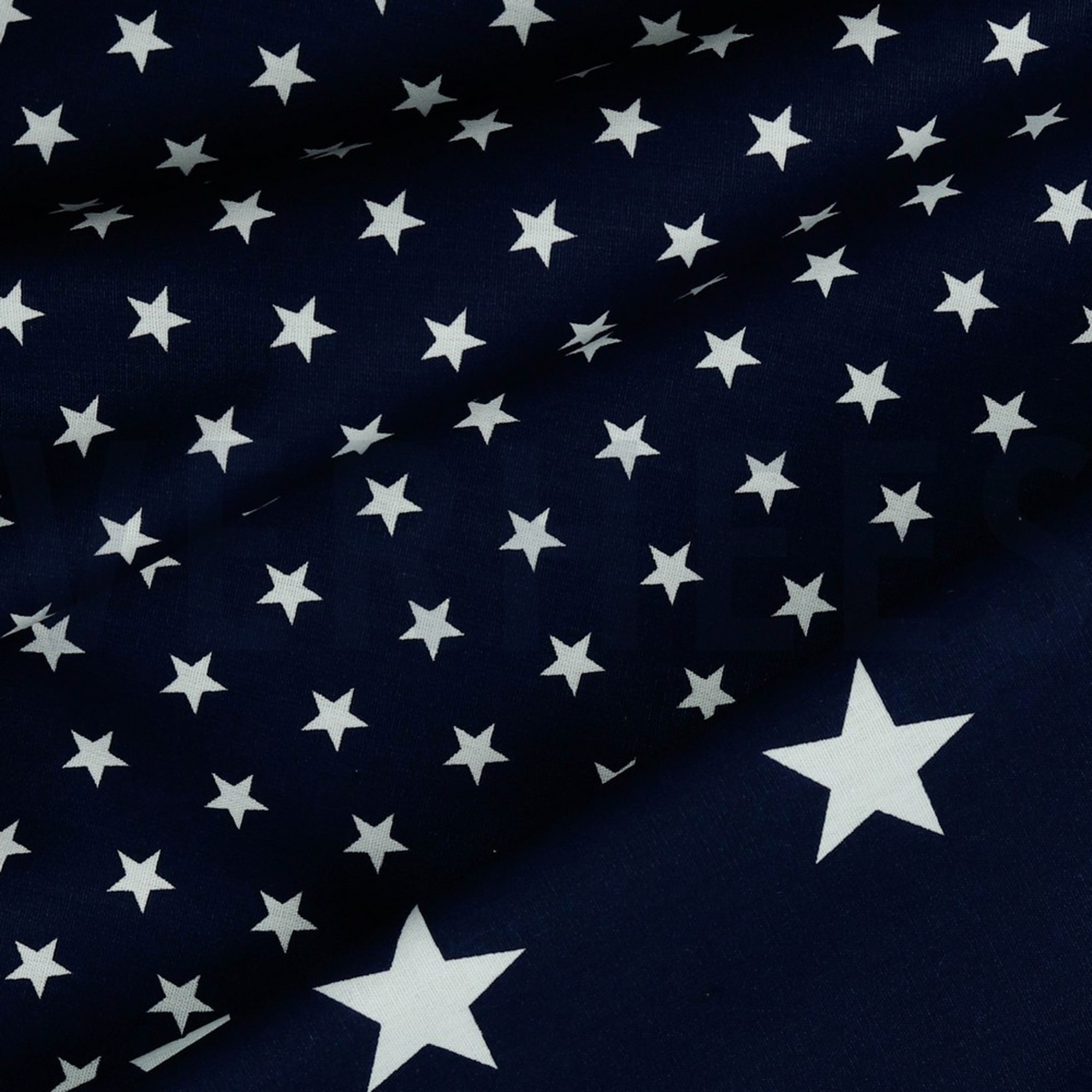 POPLIN PETIT STARS NAVY (high resolution) #3