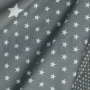 POPLIN PETIT STARS GREY (thumbnail) #3