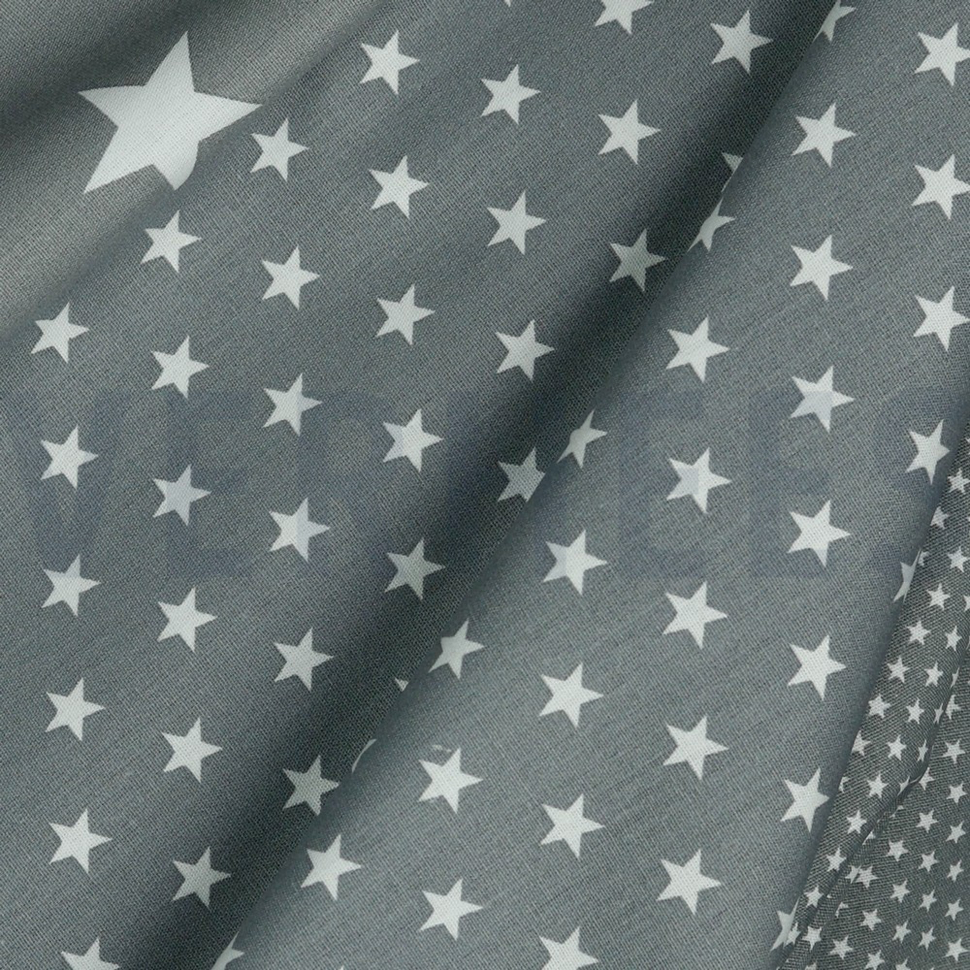 POPLIN PETIT STARS GREY (high resolution) #3