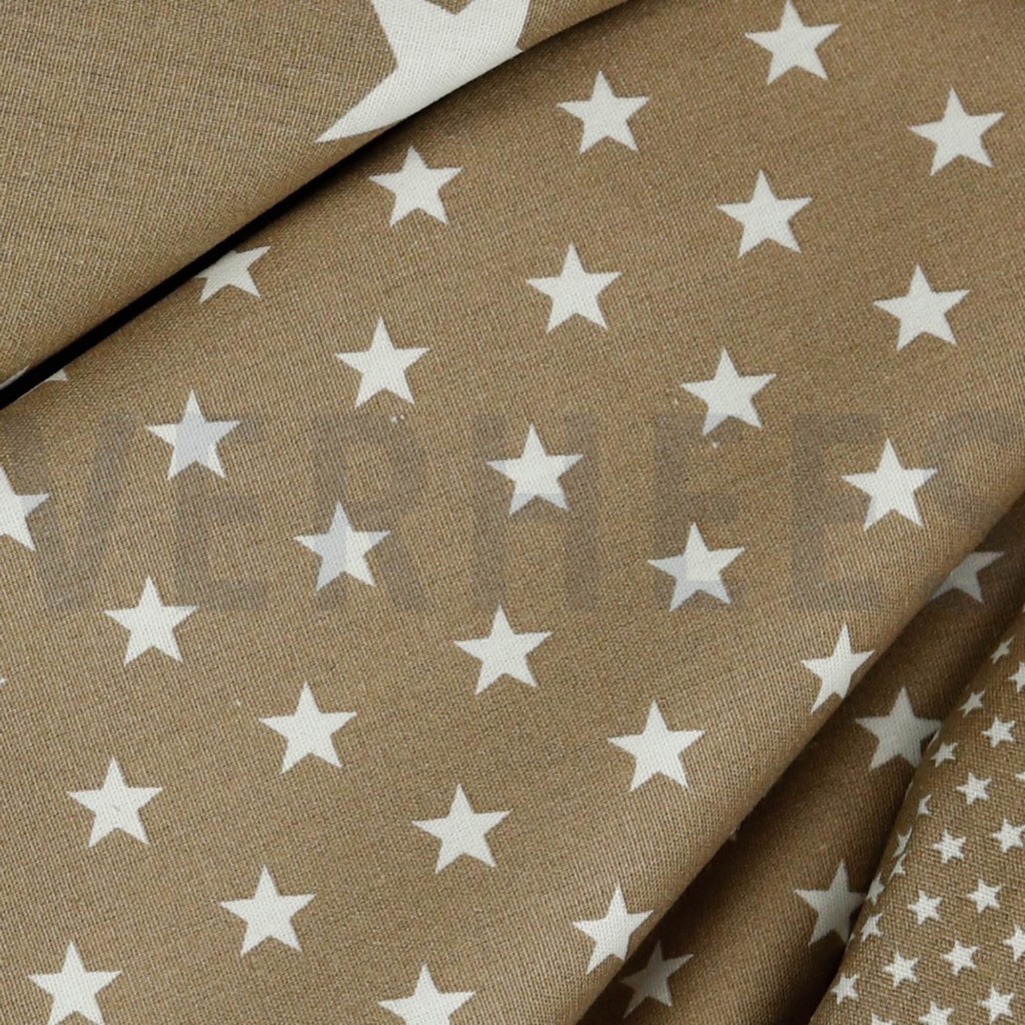 POPLIN PETIT STARS TAUPE (high resolution) #3