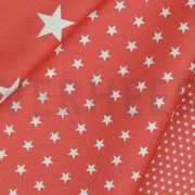 POPLIN PETIT STARS CORAL (thumbnail) #3