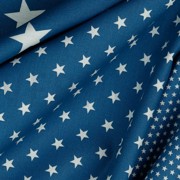 POPLIN PETIT STARS BLUE (thumbnail) #3