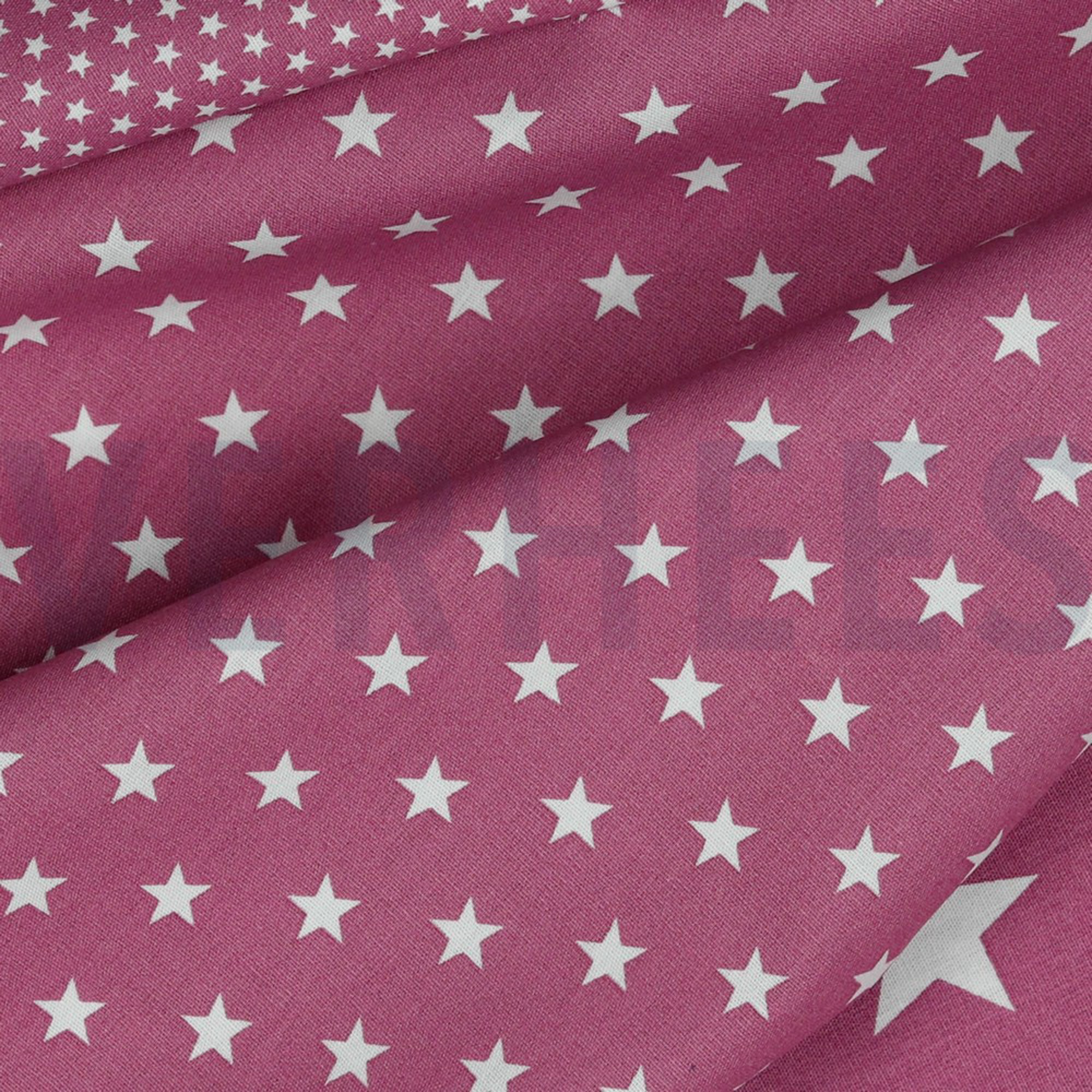POPLIN PETIT STARS MAUVE (high resolution) #3