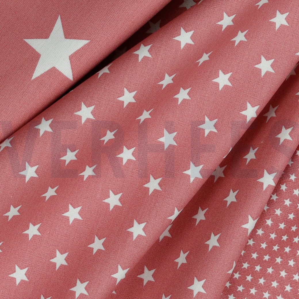 POPLIN PETIT STARS BLUSH #3