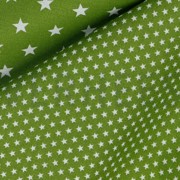 POPLIN MINI STARS GREEN (thumbnail) #3