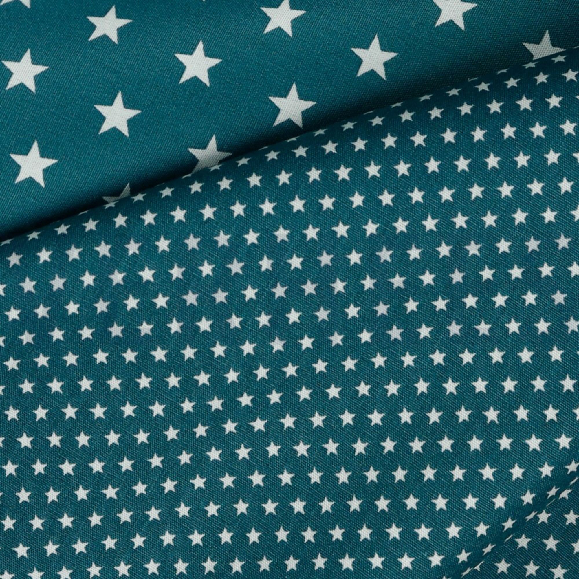 POPLIN MINI STARS PETROL (high resolution) #3