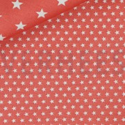 POPLIN MINI STARS CORAL (thumbnail) #3