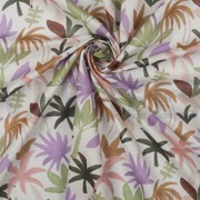COTTON VOILE DIGITAL PALM HAVEN LILAC (thumbnail) #3