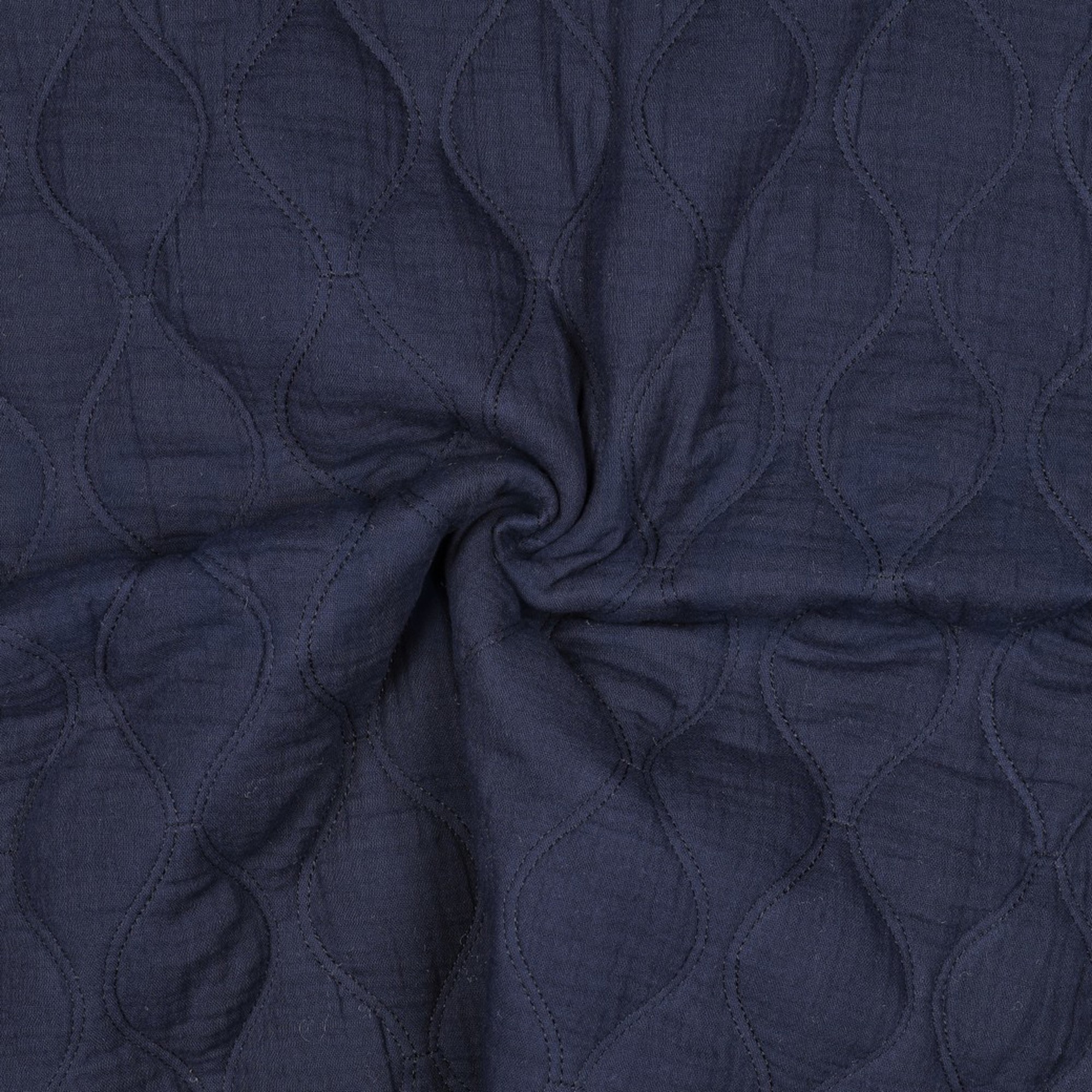DOUBLE GAUZE QUILT NAVY (high resolution) #3