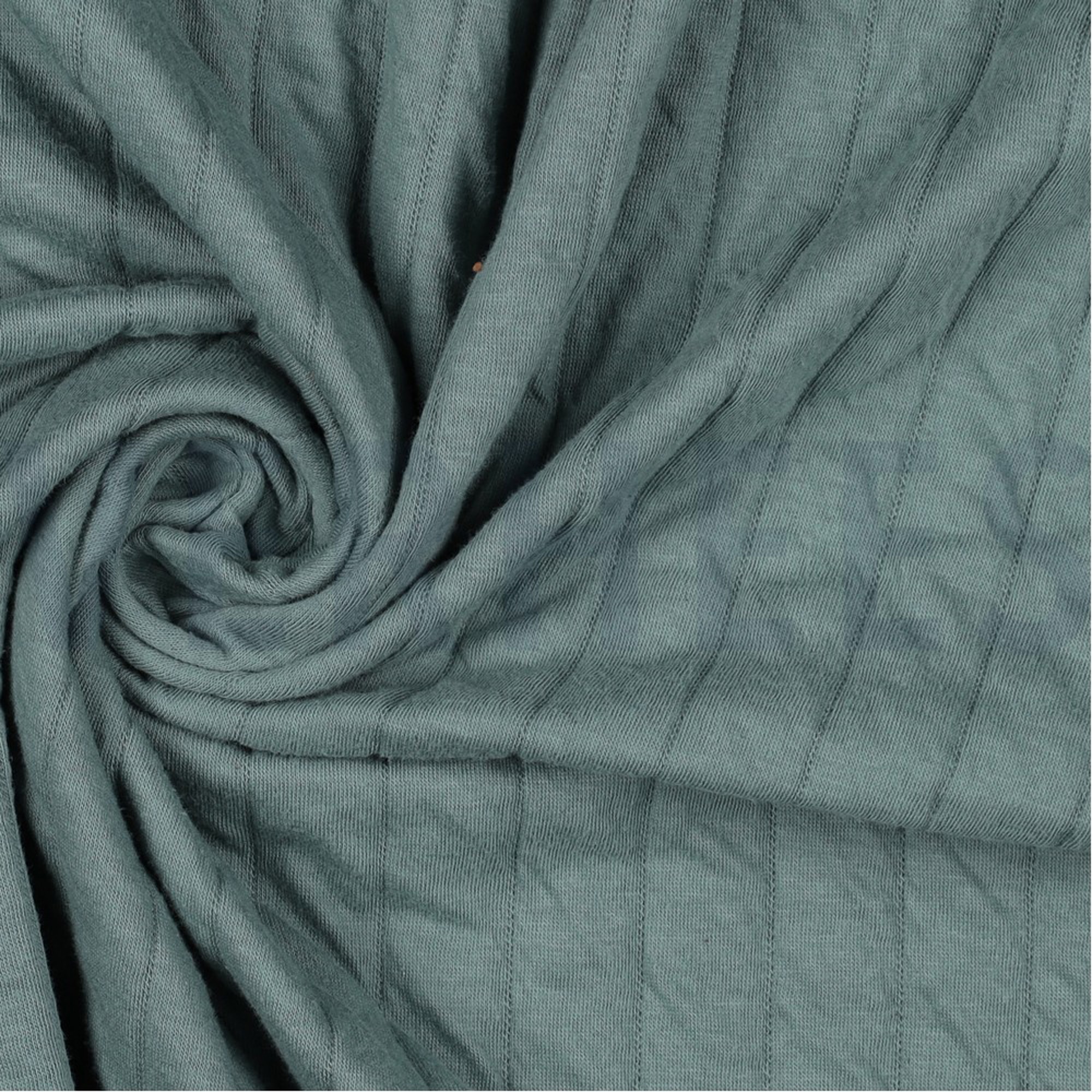QUILTED JERSEY STRIPE JADE (high resolution) #3