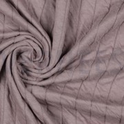 QUILTED JERSEY STRIPE OLD PURPLE (thumbnail) #3
