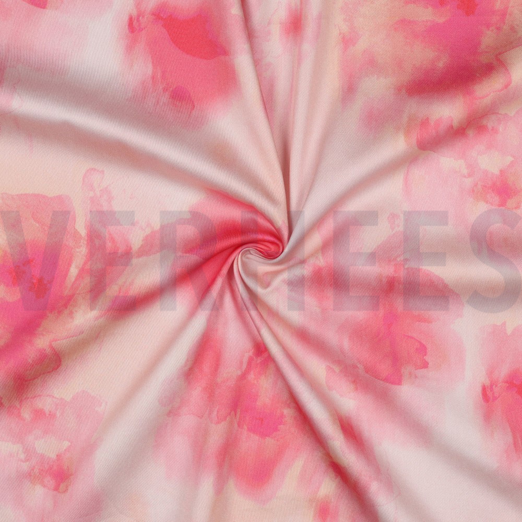 COTTON SATIN DIGITAL FLOWERS PINK (high resolution) #3