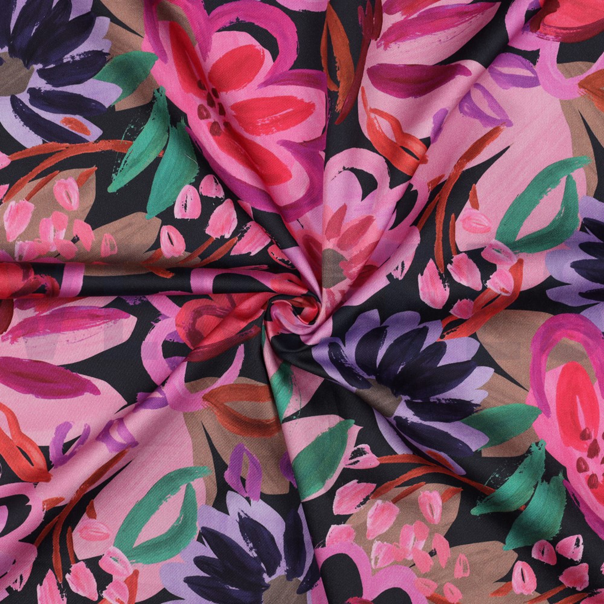 COTTON SATIN DIGITAL FLOWERS NAVY (high resolution) #3