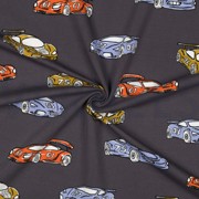 FRENCH TERRY RACECARS GREY (thumbnail) #3