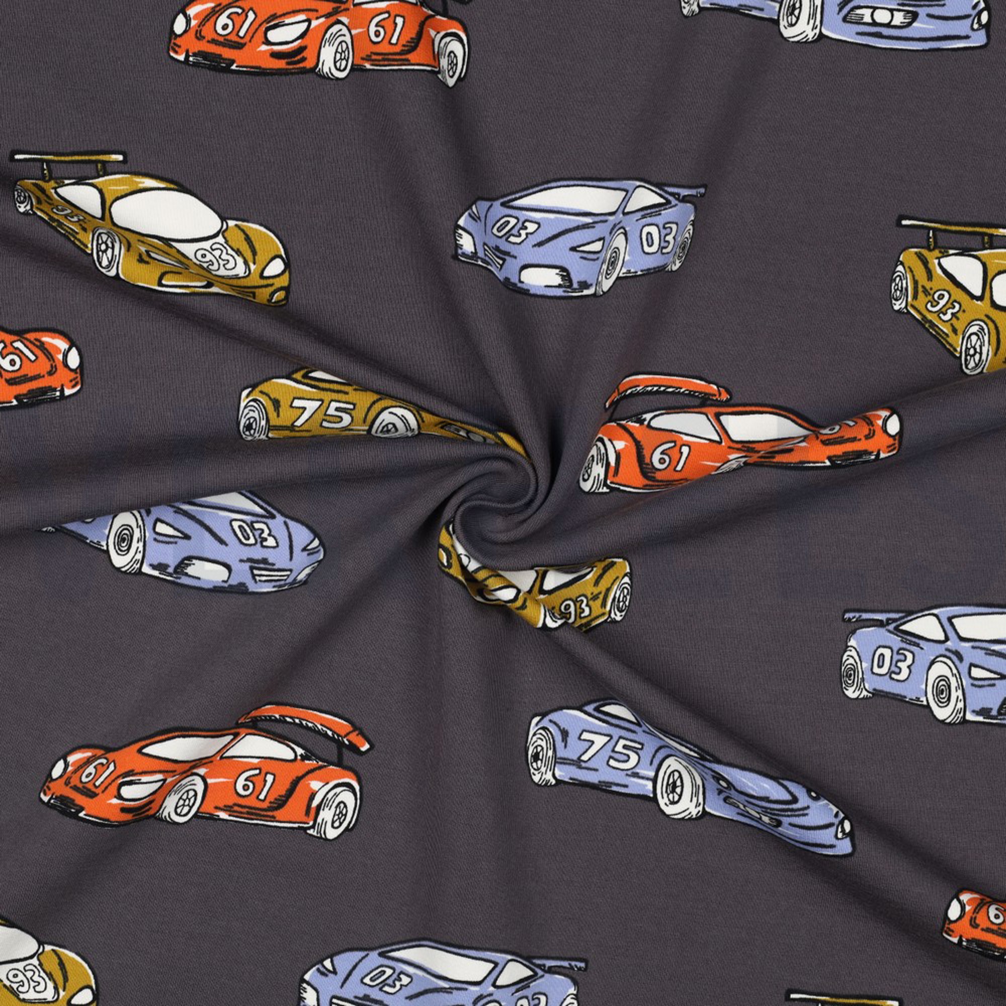 FRENCH TERRY RACECARS GREY (high resolution) #3