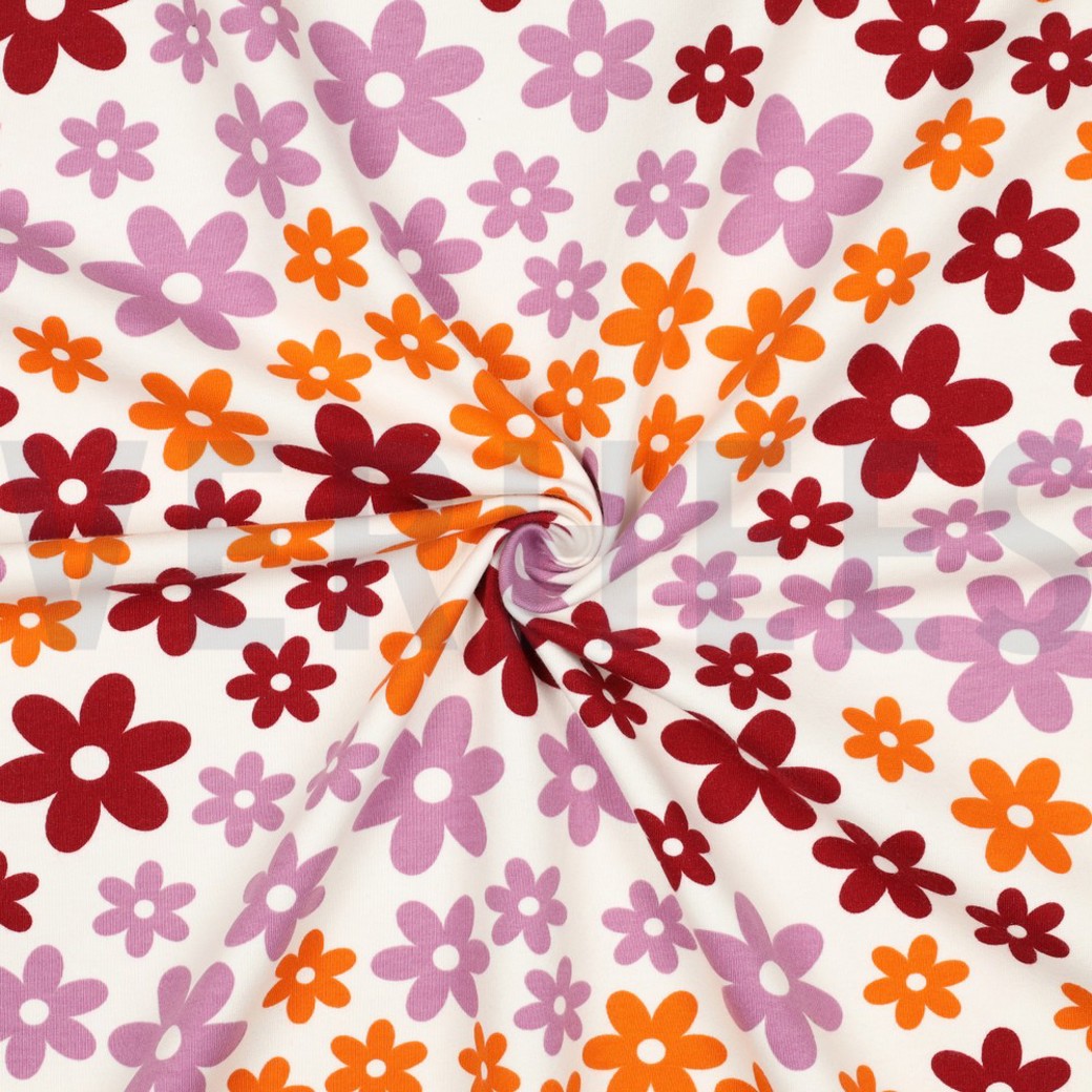 SOFT SWEAT FLOWERS OFF-WHITE #3