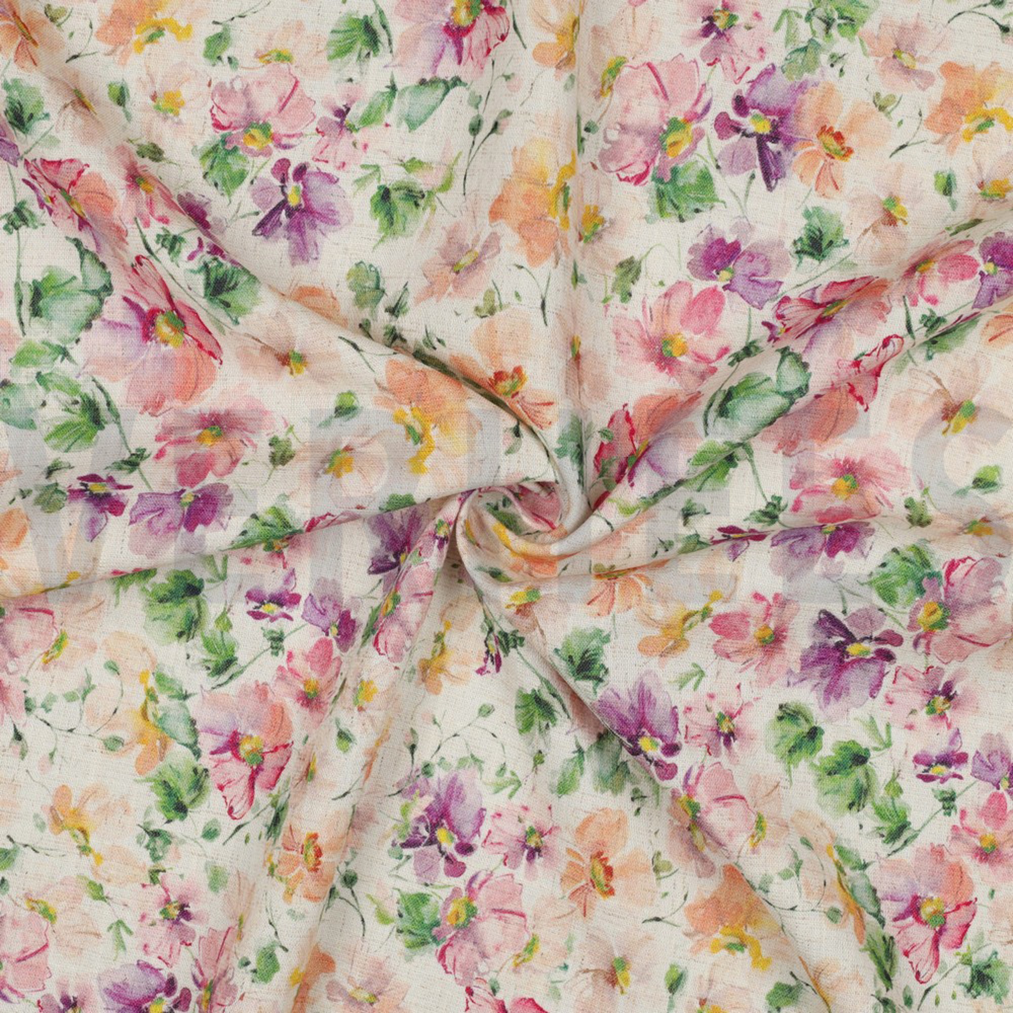 LINEN VISCOSE CRÊPE DIGITAL FLOWERS MULTICOLOUR (high resolution) #3