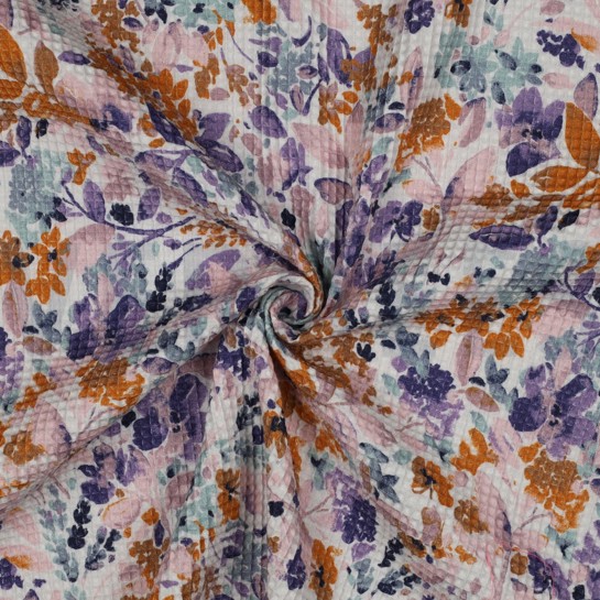 WAFEL DIGITAAL BLOEMEN WIT #7