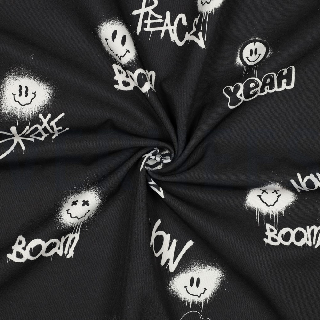 SOFTSHELL DIGITAL GRAFFITI BLACK #3