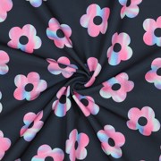 SOFTSHELL DIGITAL FLOWERS NAVY (thumbnail) #3