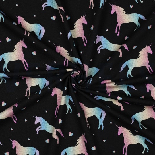 JERSEY DIGITAL EINHÖRNER SCHWARZ #7